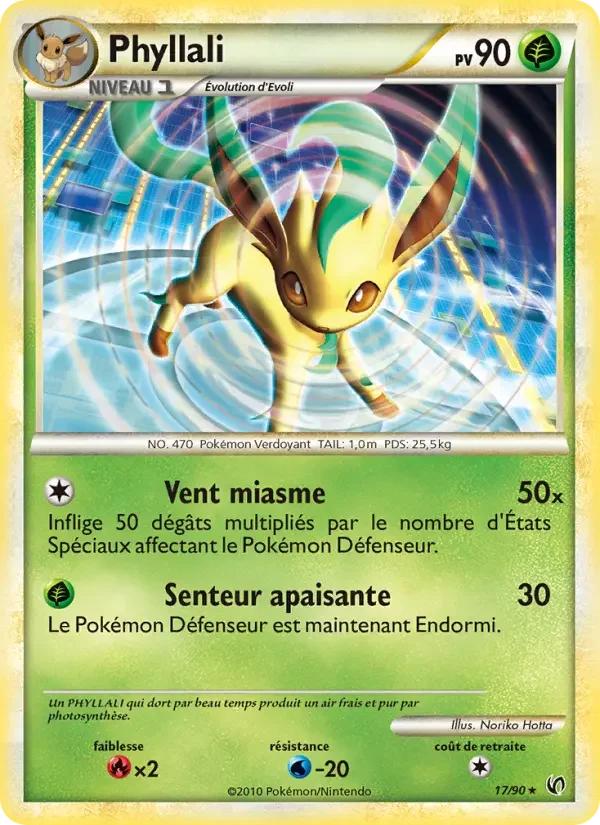 Carte Pokémon Phyllali — Indomptable
