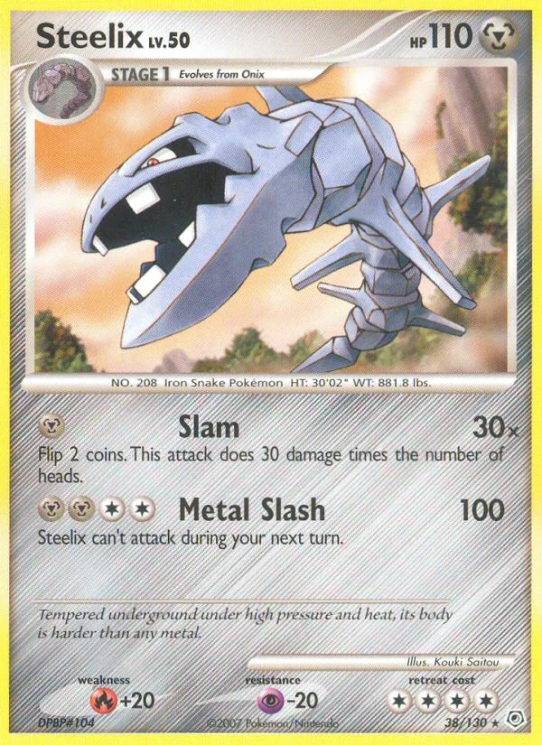 Carte Pokémon Steelix — Diamant & Perle