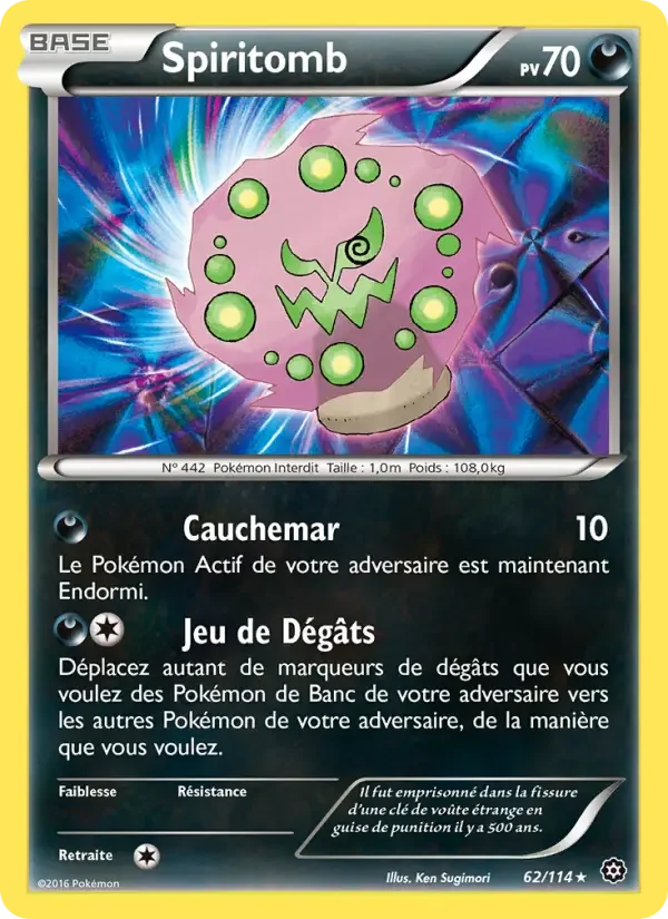 Carte Spiritomb