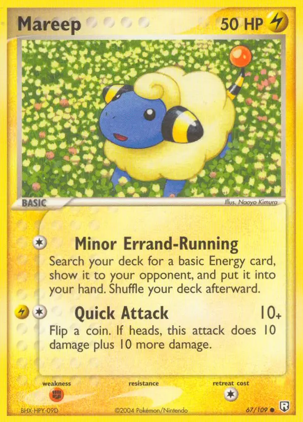 Carte Pokémon Wattouat — EX Team Rocket Returns