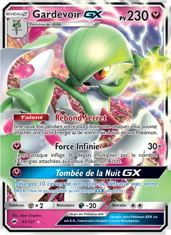 Carte Gardevoir GX