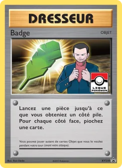Carte Pokémon Gym Badge — Promos X&Y
