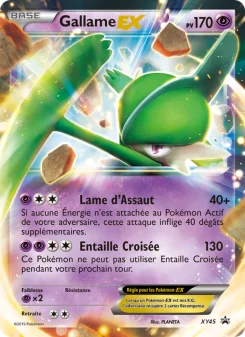 Carte Pokémon Gallame EX — Promos X&Y