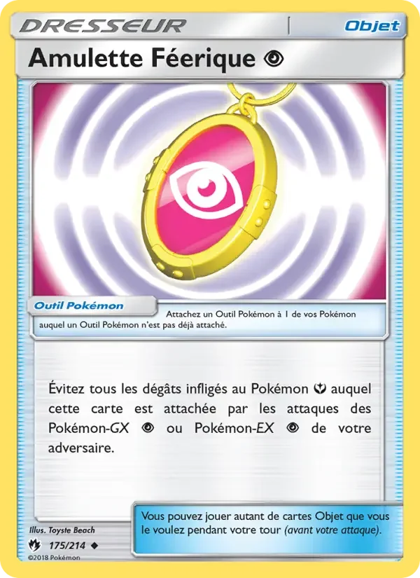 Carte Amulette Féerique Psychic
