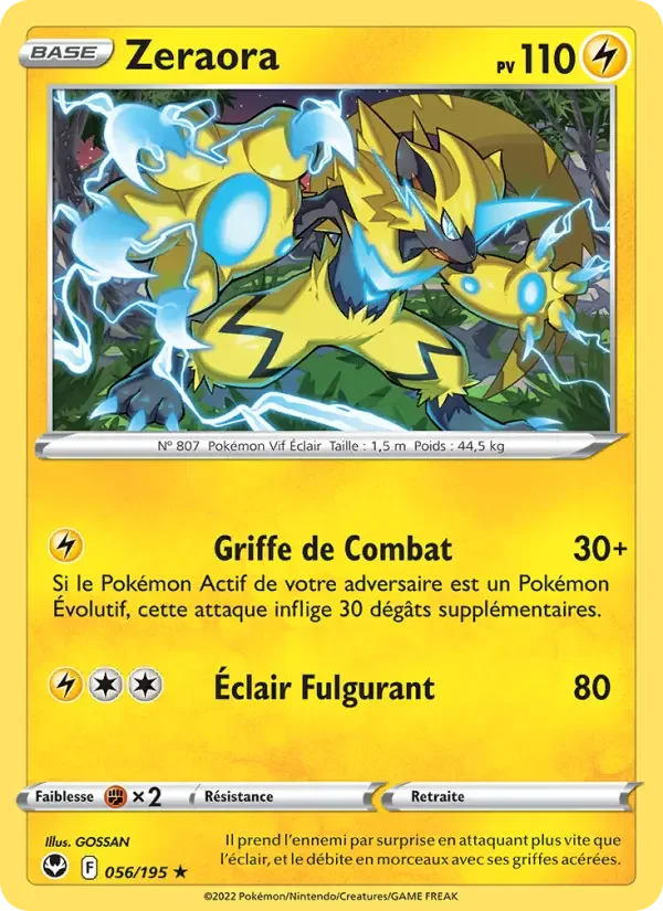 Carte Zeraora