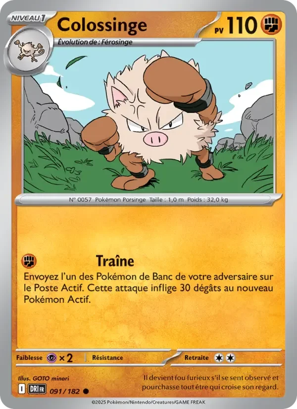 Carte Pokémon Colossinge — Rivalités Destinées