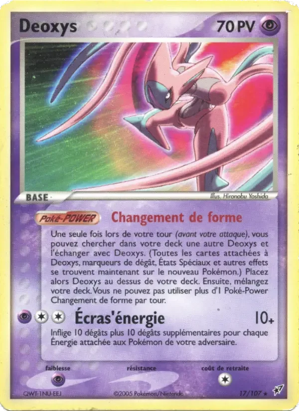 Carte Deoxys
