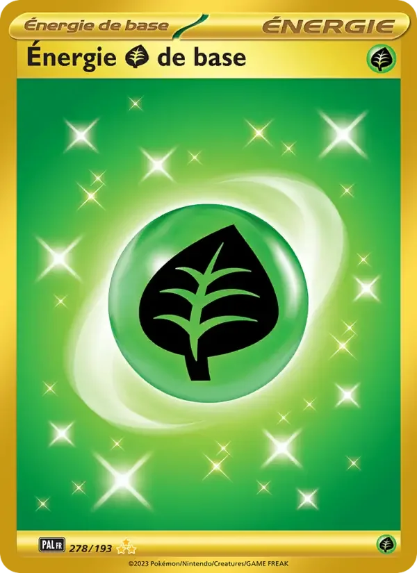 Carte Énergie Grass de base