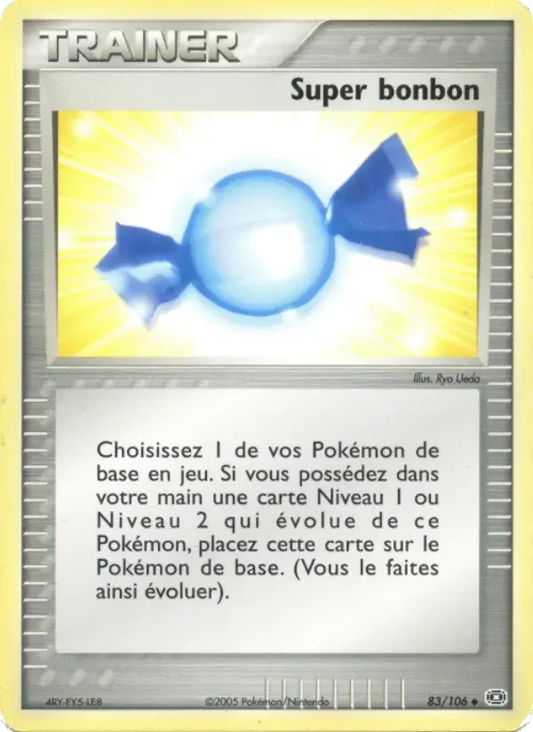 Carte Super bonbon