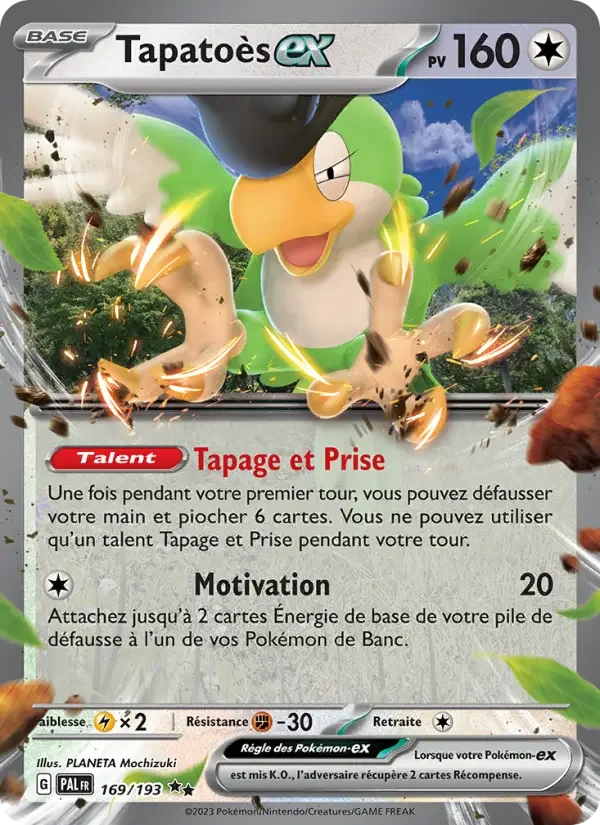 Carte Tapatoès-ex