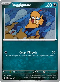 Carte Pokémon Scraggy — Promos Écarlate et Violet