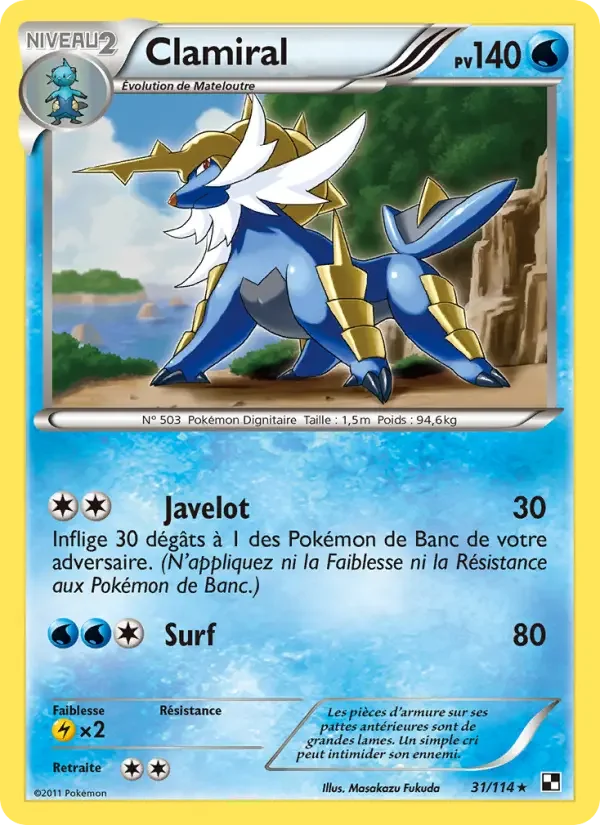 Carte Clamiral