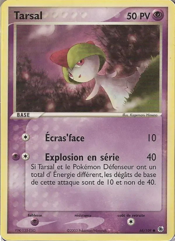 Carte Pokémon Tarsal — Rubis & Saphir