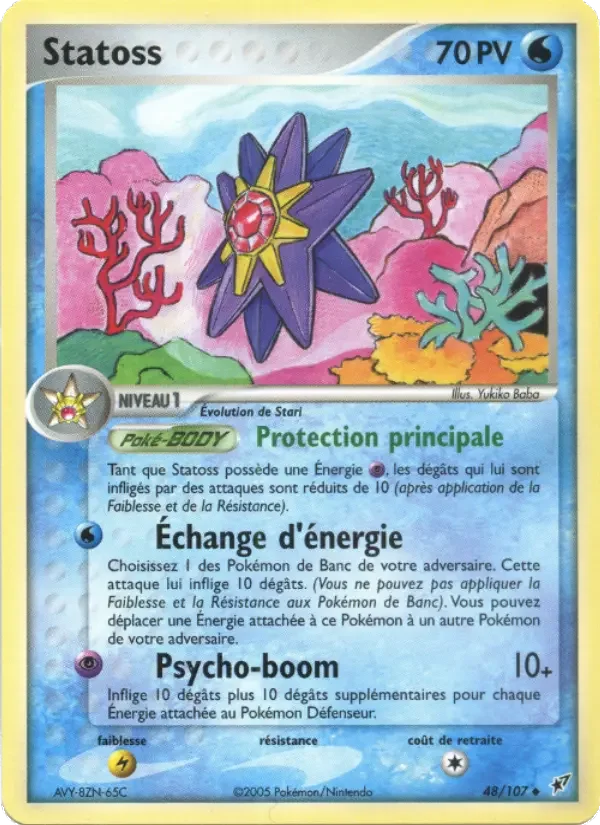 Carte Pokémon Statoss — Deoxys