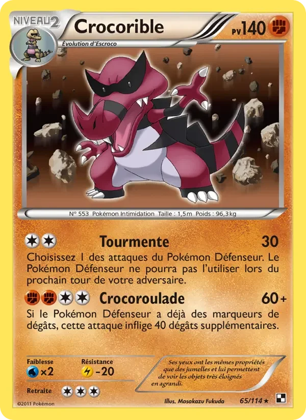 Carte Crocorible