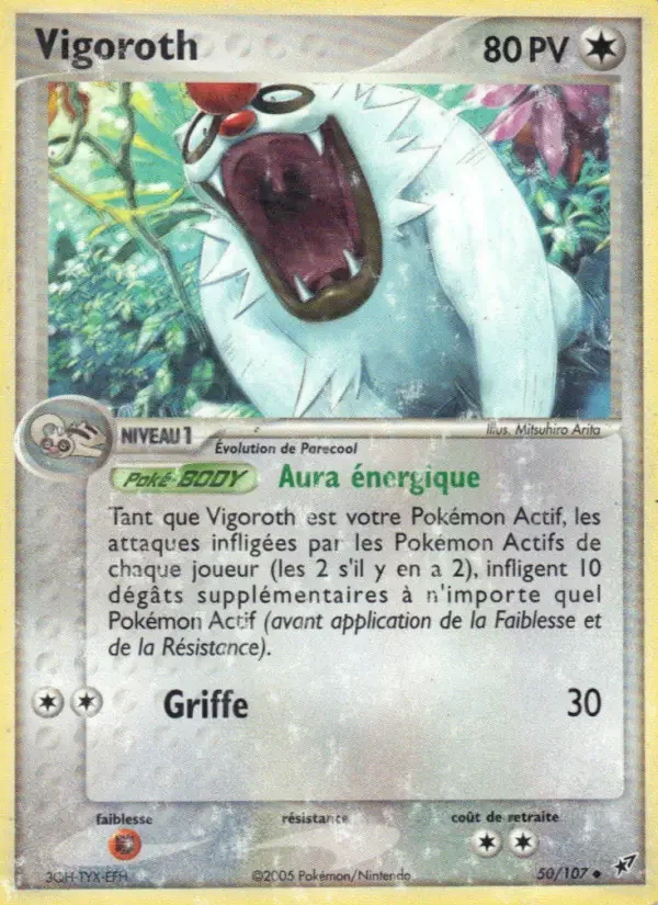 Carte Pokémon Vigoroth — Deoxys