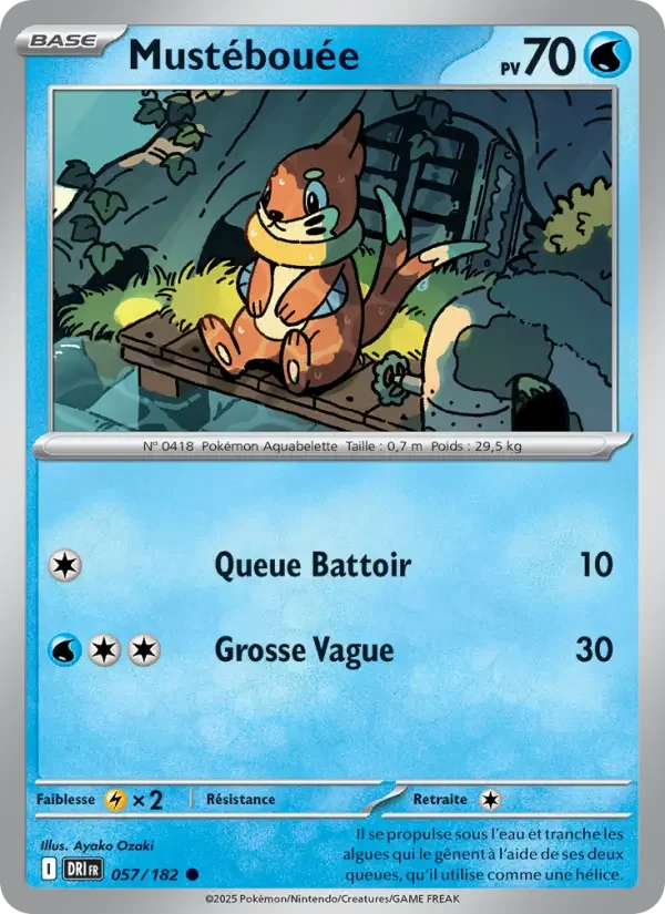 Carte Pokémon Mustébouée — Rivalités Destinées