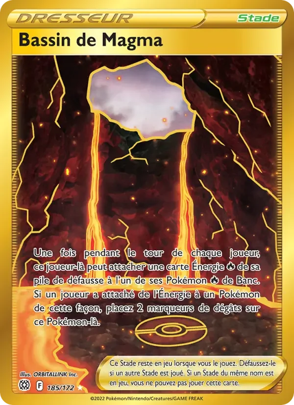 Carte Bassin de Magma