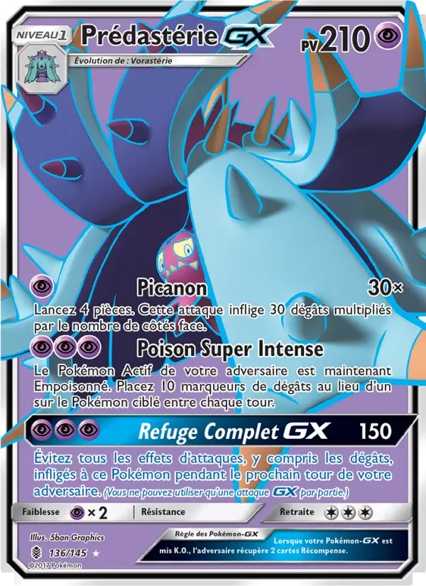 Carte Prédastérie GX
