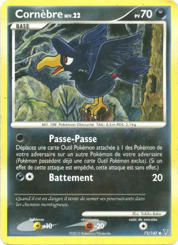 Carte Cornèbre