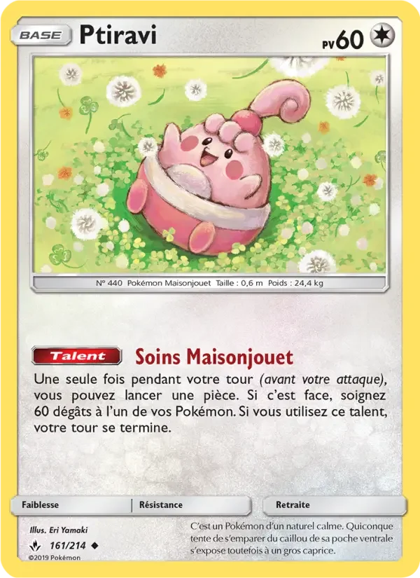 Carte Pokémon Ptiravi — Alliance Infaillible