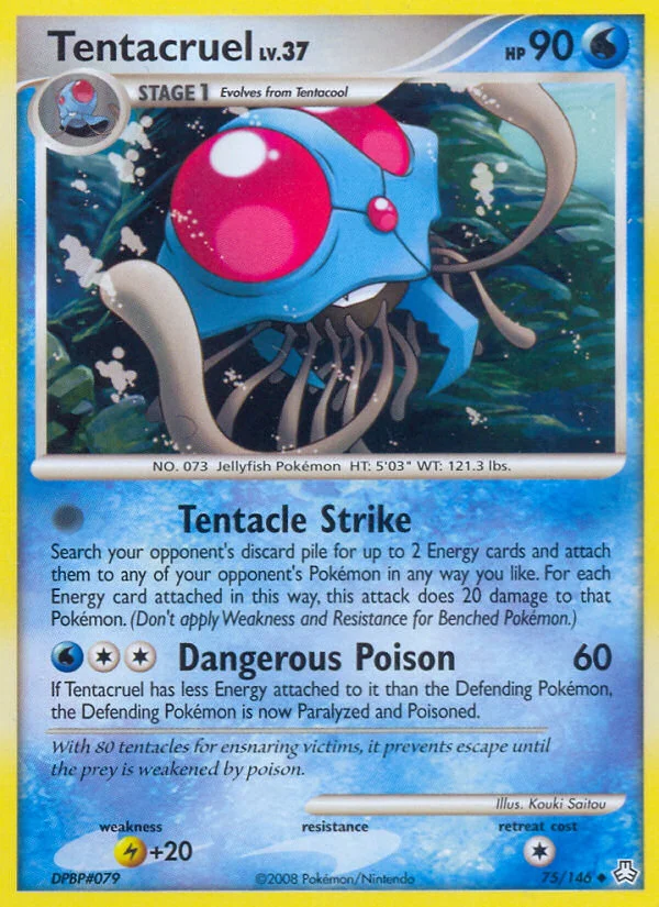 Carte Pokémon Tentacruel — Éveil des Légendes