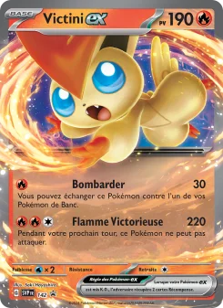 Carte Pokémon Victini-ex — Promos Écarlate et Violet