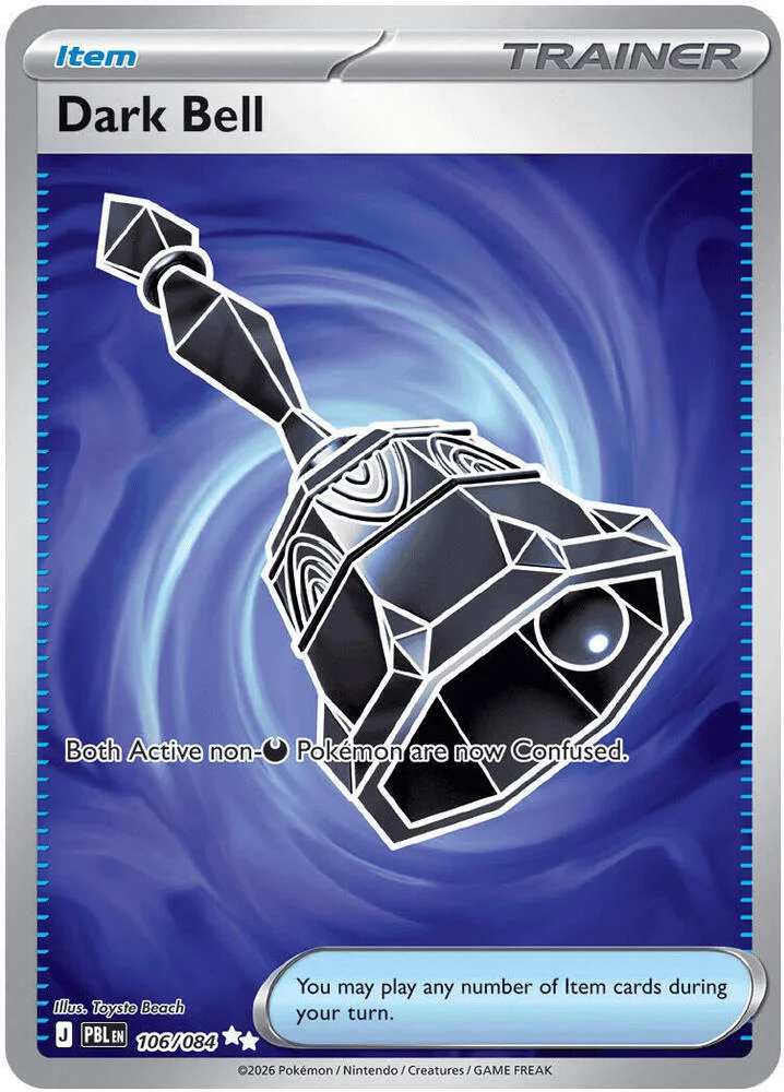 Carte Pokémon Dark Bell — Nuit Noire