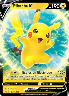 Carte Pikachu V