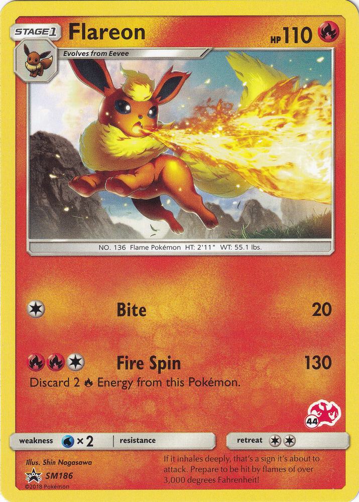 Carte Pokémon Pyroli — Promos Soleil et Lune