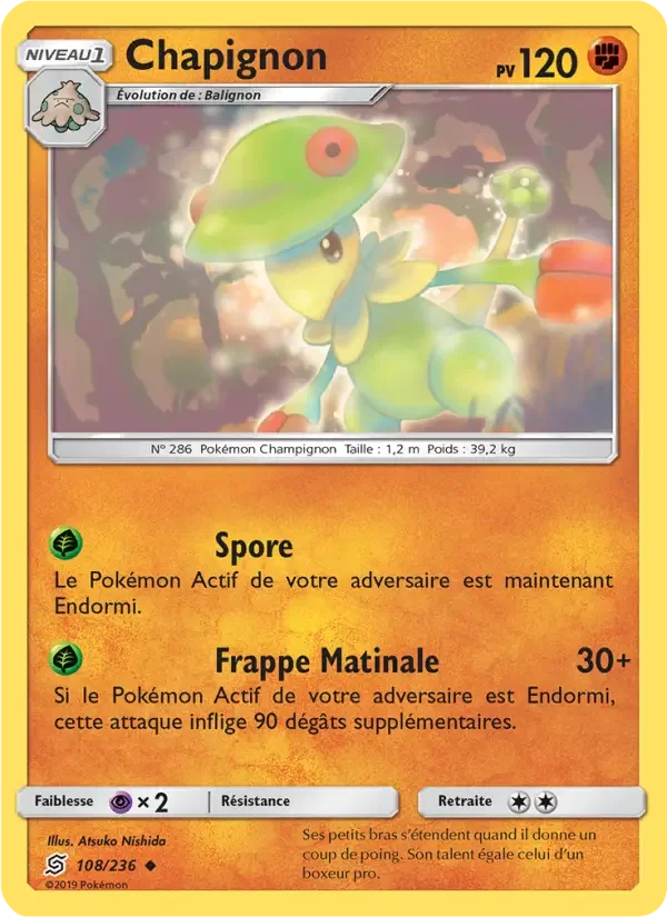 Carte Pokémon Chapignon — Harmonie des Esprits