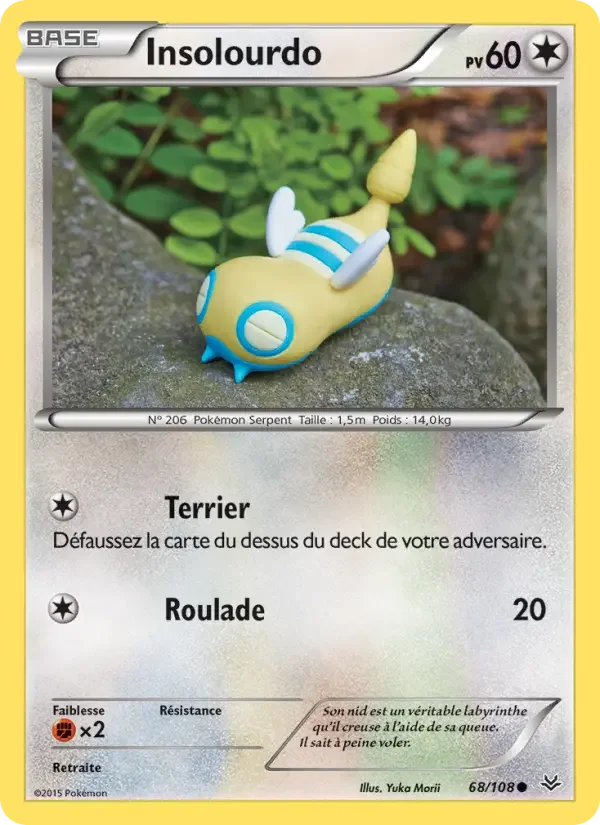 Carte Pokémon Insolourdo — Ciel Rugissant