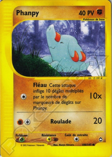 Carte Pokémon Porygon — Aquapolis