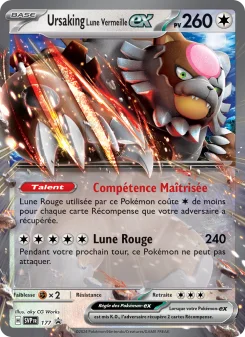 Carte Ursaking Lune Vermeille-ex