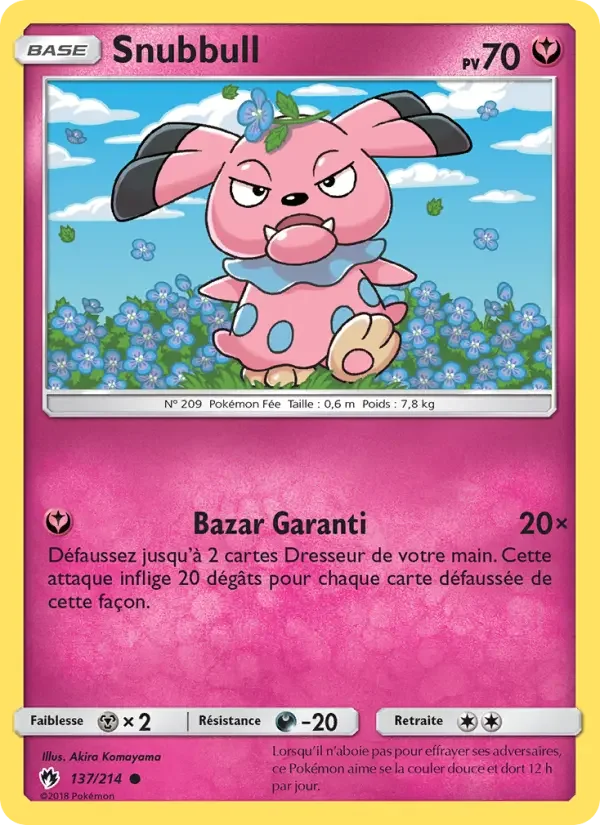 Carte Snubbull