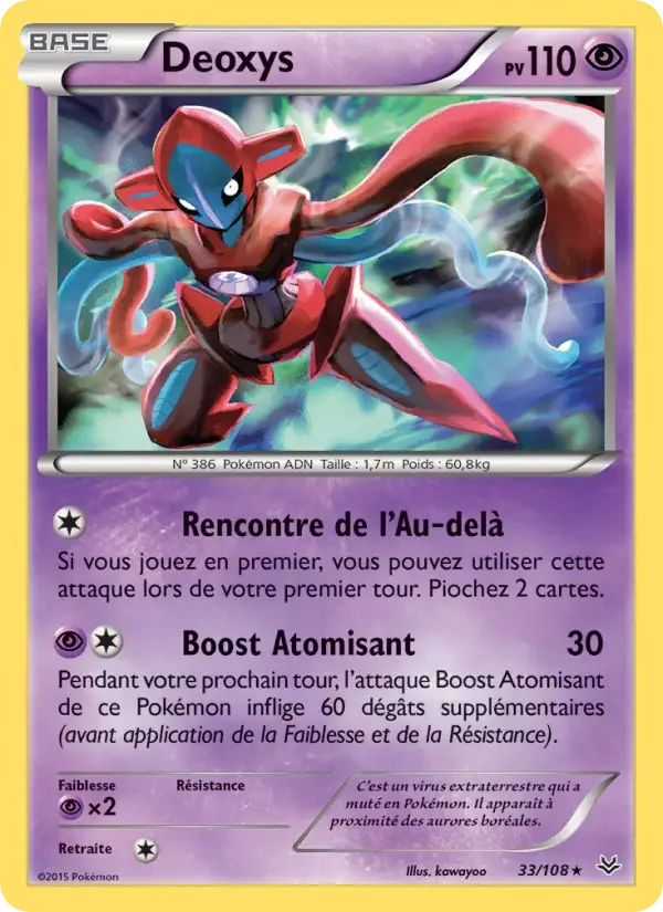 Carte Deoxys
