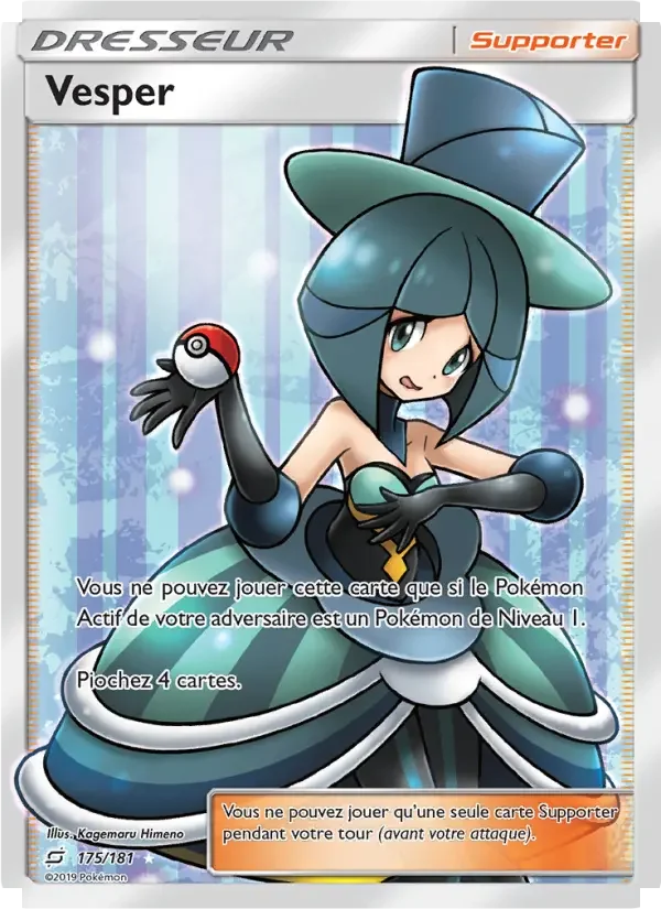 Carte Pokémon Vesper — Duo de Choc