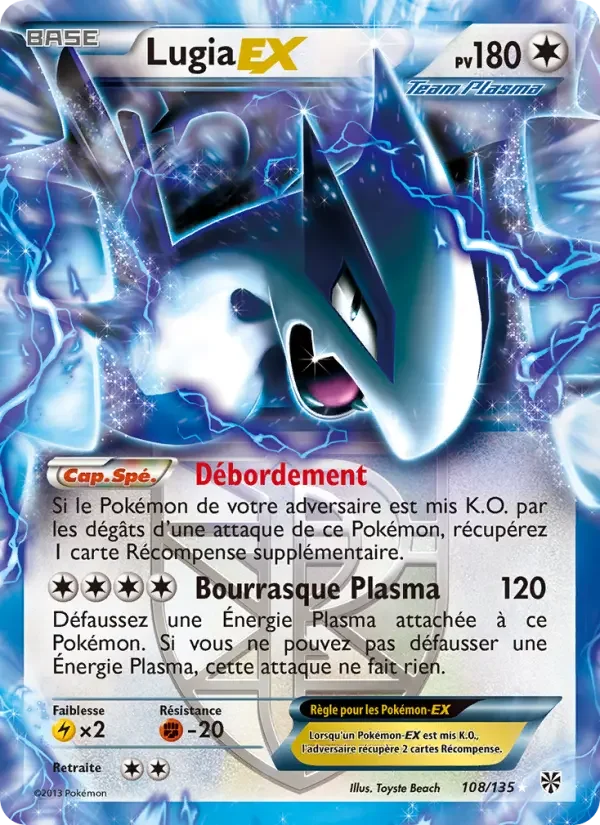 Carte Lugia-EX