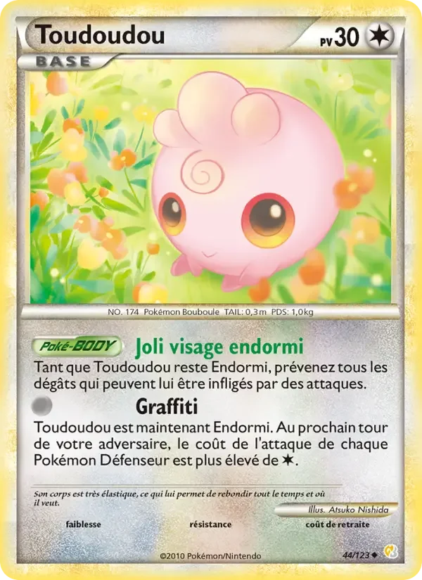 Carte Toudoudou