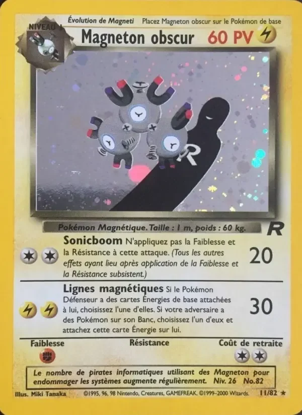 Carte Magneton obscur