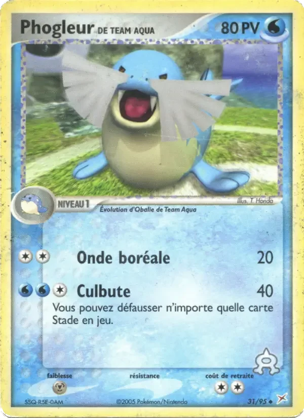 Carte Pokémon Phogleur de Team Aqua — Team Magma vs Team Aqua