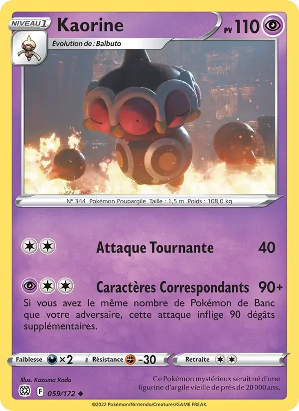 Carte Kaorine