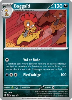 Carte Pokémon Baggaïd — Promos Écarlate et Violet