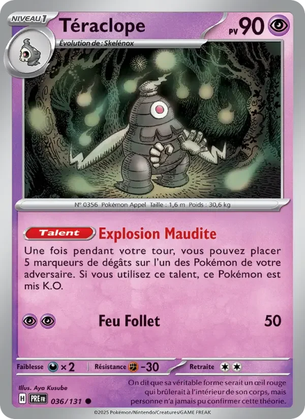 Carte Téraclope