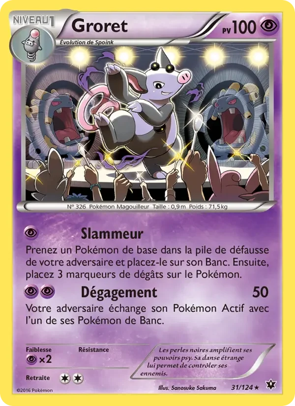 Carte Pokémon Groret — Impact des Destins