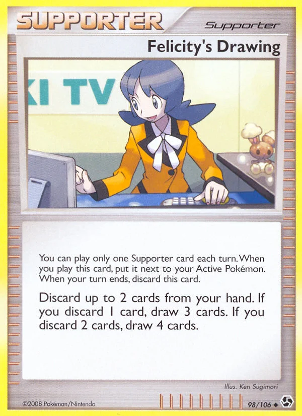 Carte Pokémon Le dessin de Felicity — Grands Envols