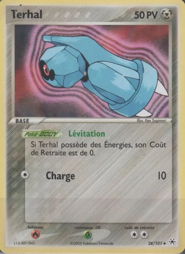 Carte Pokémon Terhal — Légendes Oubliées