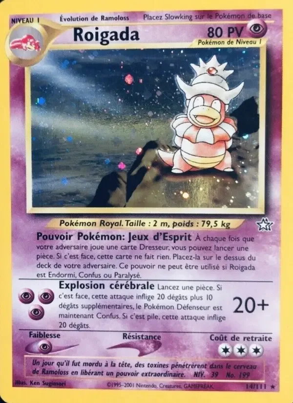 Carte Pokémon Roigada — Neo Genesis