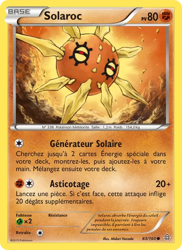 Carte Pokémon Solaroc — Primo-Choc