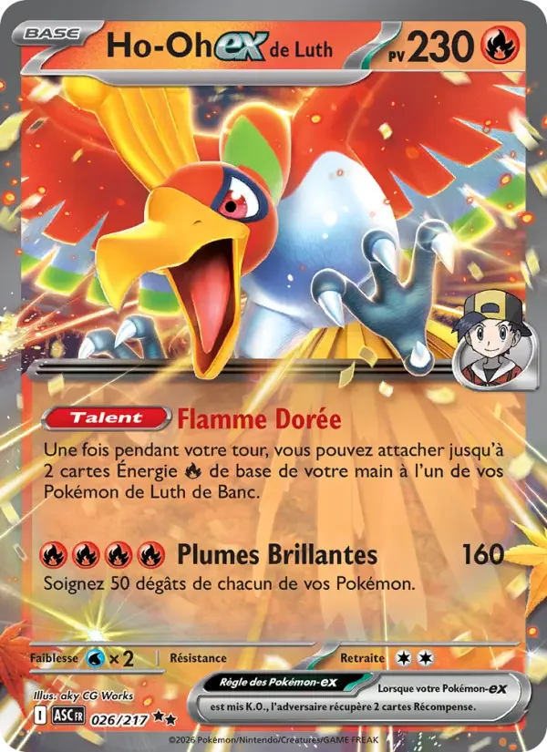 Carte Ho-Oh-ex de Luth
